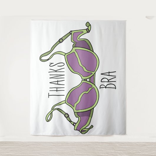 Tenture Merci Bra (Devant)