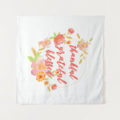 Tenture Merci gracieux béni (Devant (Horizontal))