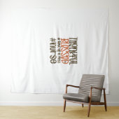 Tenture Merci Heureux Et Une Sorte De Mess Nurse Thanksgi (En situation (horizontale))