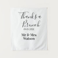 Merci pour un nom de brunch post-mariage date simp