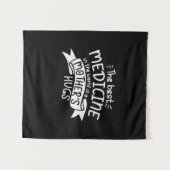 Tenture Mère Art La Meilleure Médecine (Devant (Horizontal))