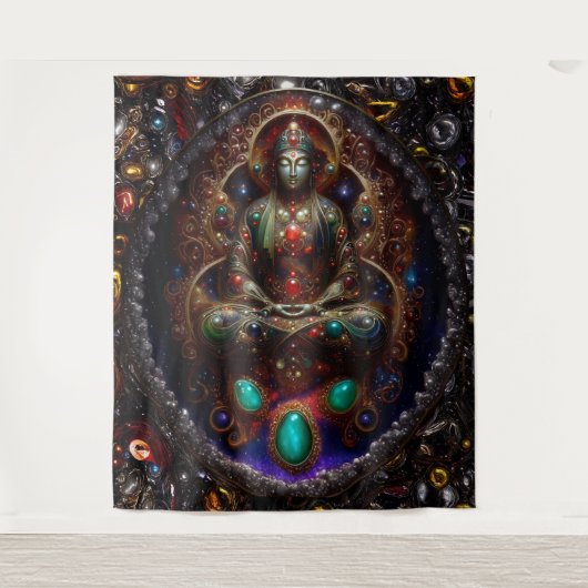 Tenture Mère de Bouddha bijoux (Devant)