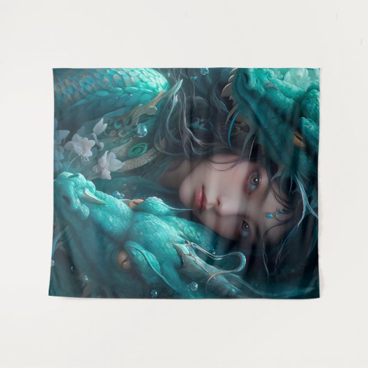 Tenture Mère des dragons (Devant (Horizontal))