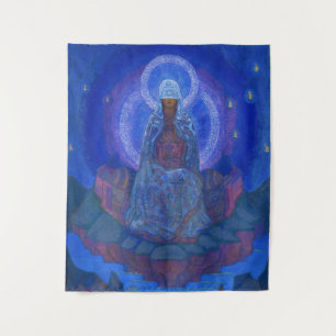 Tenture Mère du monde, 1924 par Nicholas Roerich