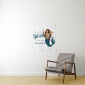 Tenture Mermaid Bachelorette Nom Personnalisé (En situation)