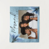 Tenture Mermaid Crew Ice Blue | Amis de Glam Sourdine Phot (Devant)