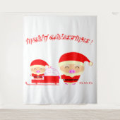 Tenture Merry christmas (Devant)