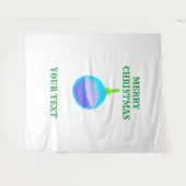 TENTURE MERRY CHRISTMAS BELL TAPESTRIES (Devant (Horizontal))