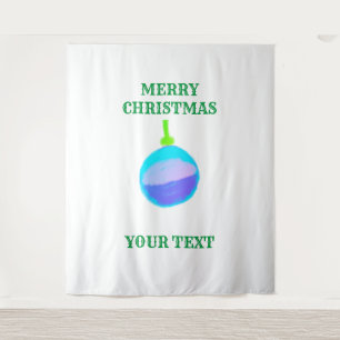 TENTURE MERRY CHRISTMAS BELL TAPESTRIES