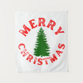 TENTURE MERRY NOËL TREE (Devant)