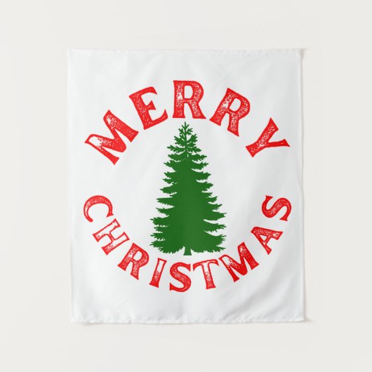 TENTURE MERRY NOËL TREE (Devant)