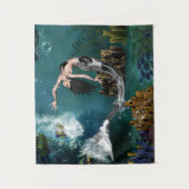 Tenture Merveilleuse sirène à vapeur (Devant)