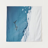 Tenture Merveilleux requin (Devant (Horizontal))