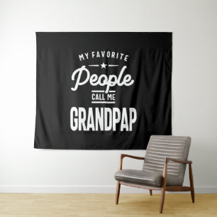 Tenture Mes Gens Favoris M'Appelent Grandpap