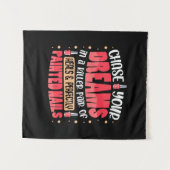 Tenture Mes ongles peints de rêve (Devant (Horizontal))