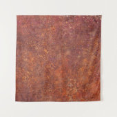 Tenture métal rustique : surface texturée. (Devant)