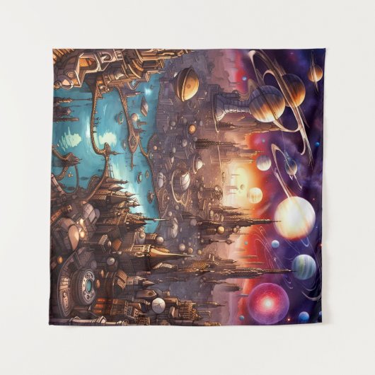 Tenture Métropole I (Devant (Horizontal))