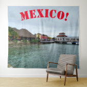 Tenture Mexique ! Arrière-plan (En situation (horizontale))