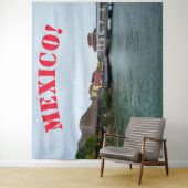 Tenture Mexique ! Arrière-plan (En situation)