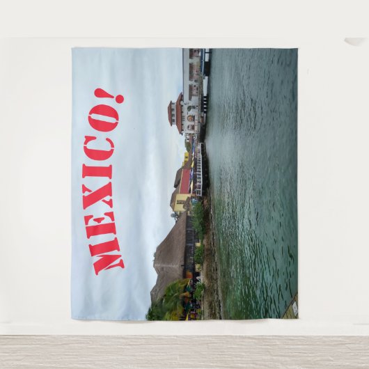 Tenture Mexique ! Arrière-plan (Devant)