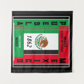 Tenture Mexique - Cinco de Mayo (Devant (Horizontal))