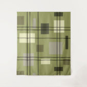 Tenture Mi-siècle moderne géométrique 18 (Devant)