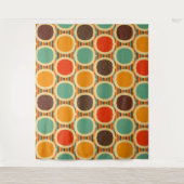 Tenture Mi-siècle moderne géométrique 5 (Devant)