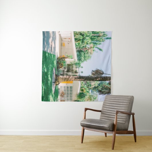 Tenture Mi-siècle Style moderne Plage Accueil (En situation (horizontale))