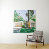 Tenture Mi-siècle Style moderne Plage Accueil (En situation)