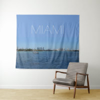 Miami Skyline avec votre texte