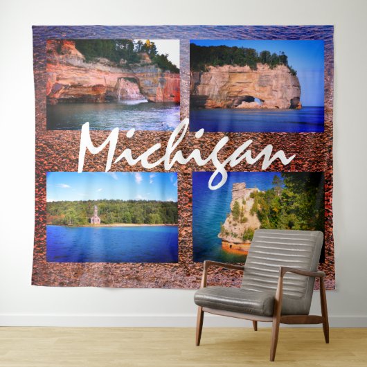 Tenture Michigan (En situation (horizontale))