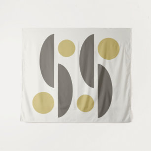 Tenture Mid Century Modern Geo Abstrait 05