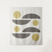 Tenture Mid Century Modern Geo Abstrait 05 (Devant)