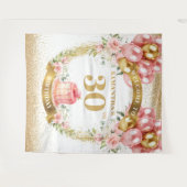 Tenture Mignonne 30e anniversaire Blush Gold Celebration C (Devant (Horizontal))