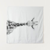 Tenture Mignonne Giraffe 2 #animal #art (Devant (Horizontal))