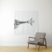 Tenture Mignonne Giraffe 2 #animal #art (En situation (horizontale))