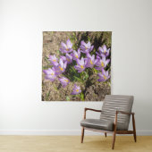 Tenture Mignons crocus de printemps (En situation)