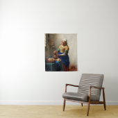 Tenture Milkmaid Kitchen Maid par Johannes Vermeer (En situation)