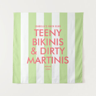 Tenture Mini maillots de bain & sales martinis Club rayé d