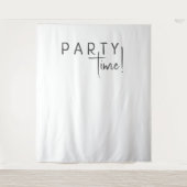 Tenture Mini-sexe Neutralité du temps du parti (Devant)