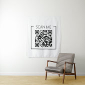 Tenture Mini-tendance QR Code Scan Me Business (En situation)