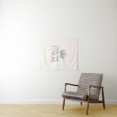 Tenture Minimal Motivational Wall Tapestry (En situation (horizontale))