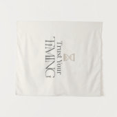 Tenture Minimal Motivational Wall Tapestry (Devant (Horizontal))