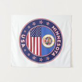 Tenture Minnesota (Devant (Horizontal))