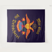 Tenture Mir sinn die Deitscherei - Deitschi Faahne (Devant (Horizontal))