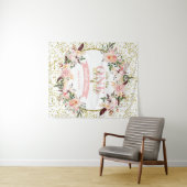 Tenture Miss ONEderful Anniversaire Toile de Fond, Bannièr (En situation (horizontale))