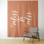 Tenture Miss to Mrs Banner Moderne Boho Enterrement de Vie (En situation)