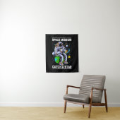 Tenture Mission spatiale d'astronaute Attraper une étoile (En situation)