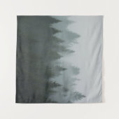 Tenture Misty Mountain Forest Brouillard d'automne (Devant (Horizontal))