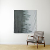 Tenture Misty Mountain Forest Brouillard d'automne (En situation (horizontale))